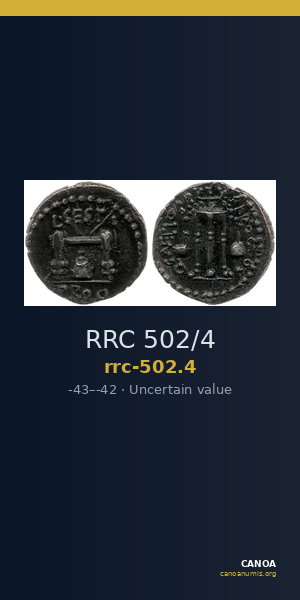 RRC 502/4 — CANOA