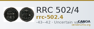 RRC 502/4 — CANOA