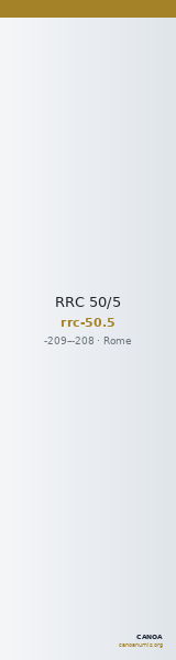 RRC 50/5 — CANOA