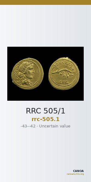 RRC 505/1 — CANOA