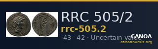 RRC 505/2 — CANOA