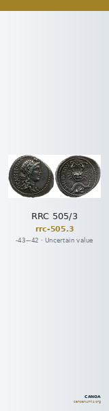 RRC 505/3 — CANOA