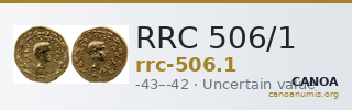 RRC 506/1 — CANOA