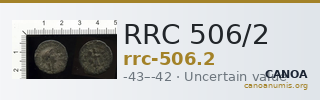 RRC 506/2 — CANOA