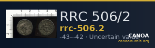 RRC 506/2 — CANOA