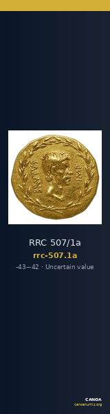 RRC 507/1a — CANOA