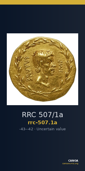 RRC 507/1a — CANOA