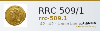 RRC 509/1 — CANOA