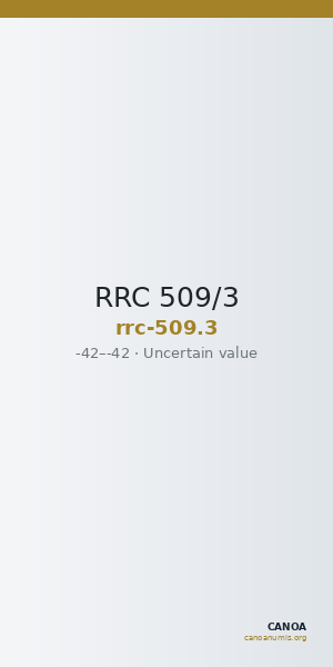 RRC 509/3 — CANOA