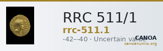 RRC 511/1 — CANOA