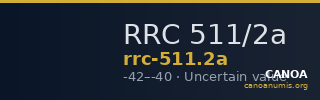 RRC 511/2a — CANOA