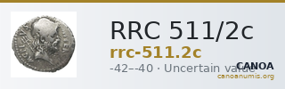 RRC 511/2c — CANOA