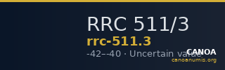 RRC 511/3 — CANOA