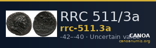 RRC 511/3a — CANOA