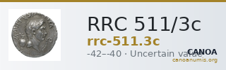 RRC 511/3c — CANOA