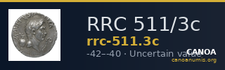RRC 511/3c — CANOA