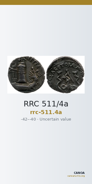 RRC 511/4a — CANOA