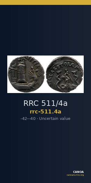 RRC 511/4a — CANOA