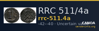 RRC 511/4a — CANOA