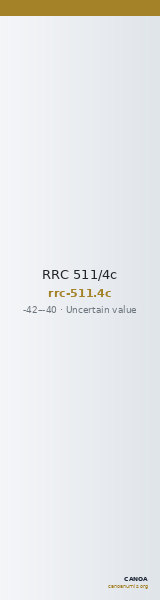 RRC 511/4c — CANOA