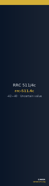RRC 511/4c — CANOA