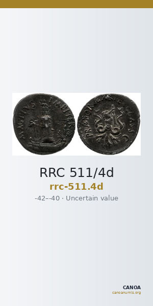 RRC 511/4d — CANOA