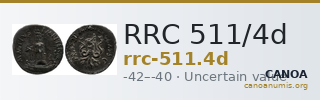 RRC 511/4d — CANOA