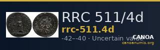 RRC 511/4d — CANOA