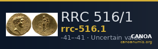 RRC 516/1 — CANOA
