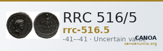 RRC 516/5 — CANOA