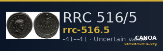 RRC 516/5 — CANOA