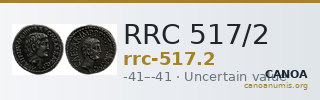 RRC 517/2 — CANOA
