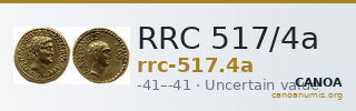 RRC 517/4a — CANOA