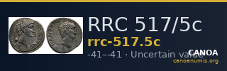 RRC 517/5c — CANOA