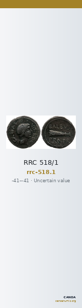 RRC 518/1 — CANOA