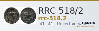 RRC 518/2 — CANOA