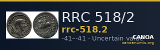 RRC 518/2 — CANOA