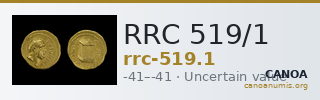 RRC 519/1 — CANOA