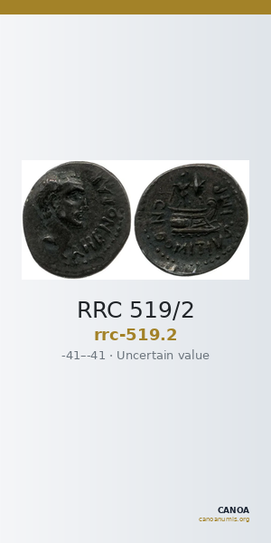 RRC 519/2 — CANOA