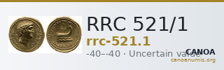 RRC 521/1 — CANOA
