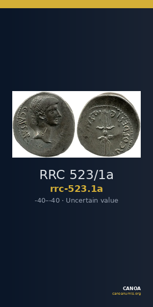 RRC 523/1a — CANOA