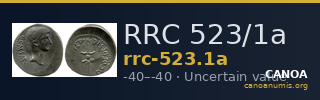 RRC 523/1a — CANOA