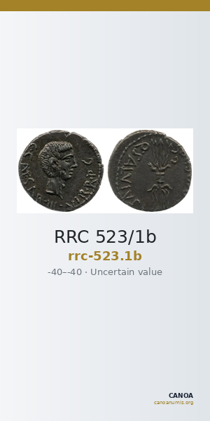 RRC 523/1b — CANOA