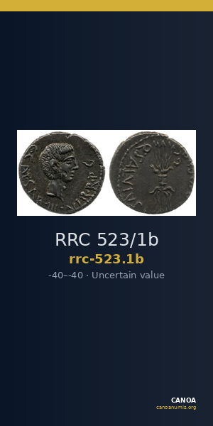 RRC 523/1b — CANOA