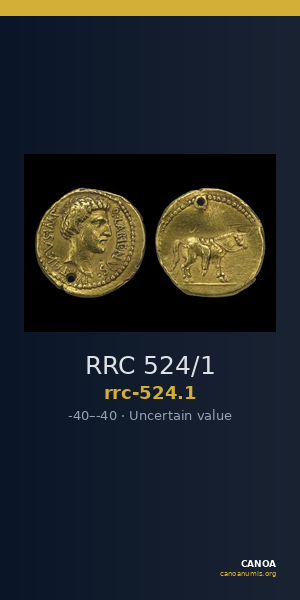 RRC 524/1 — CANOA