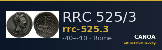 RRC 525/3 — CANOA
