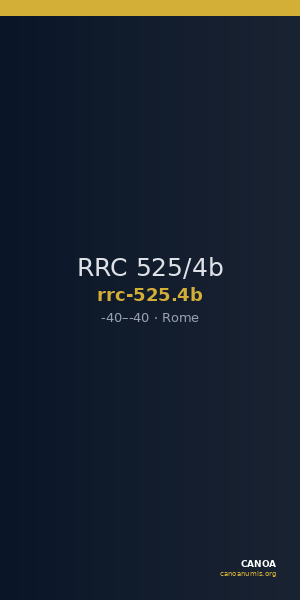 RRC 525/4b — CANOA