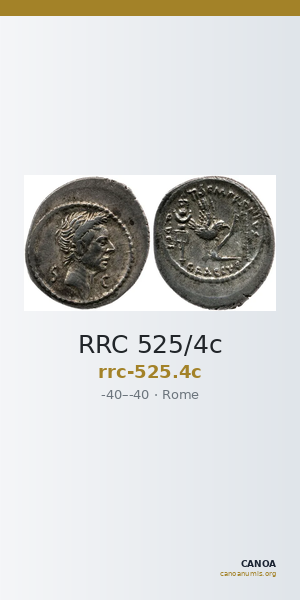 RRC 525/4c — CANOA