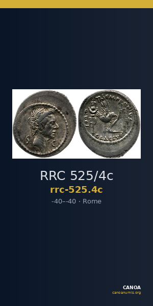 RRC 525/4c — CANOA