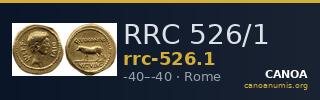 RRC 526/1 — CANOA